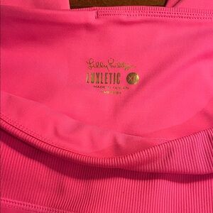 Lily Pulitzer Pink Luxletic Pants